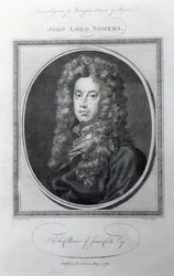 John, Lord Somers, gravé par John Golder